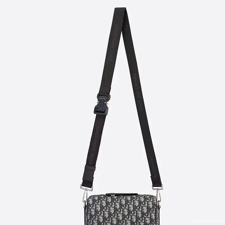 Cheap Lingot Motif Oblique Dior Bag Blue Canvas 22 0623 Luxury
